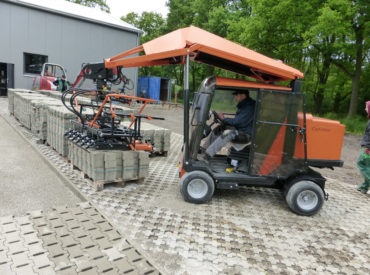 Außenanlage eines Metallbaubetriebes