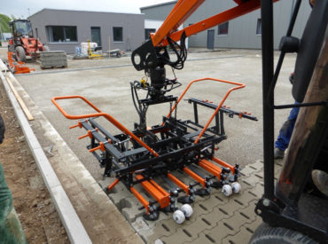 Außenanlage eines Metallbaubetriebes