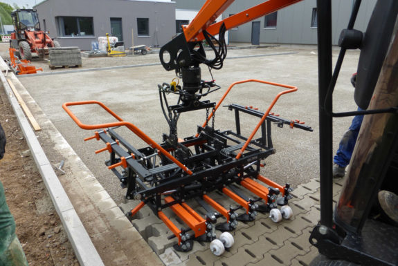 Außenanlage eines Metallbaubetriebes